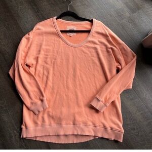 Aerie Coral Long Sleeve Top